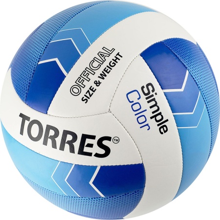 Купить Мяч волейбольный Torres Simple Color любительский р.5 в Нижнем Ломове 